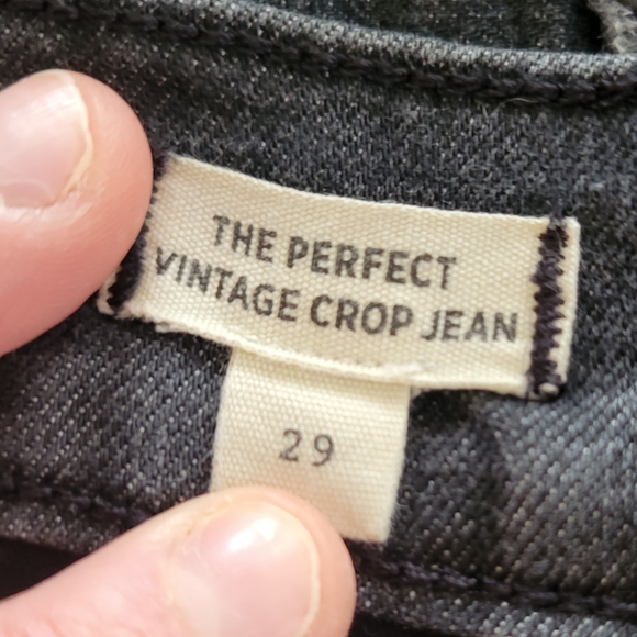 Madewell Perfect Vintage Crop Jean Sz 29 - Picture 9 of 11
